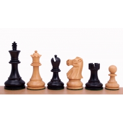 Reykjavik Ebonised 3,75" chess pieces